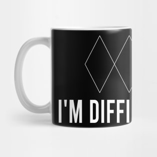 I'm Difficult Double Black Diamond Mug